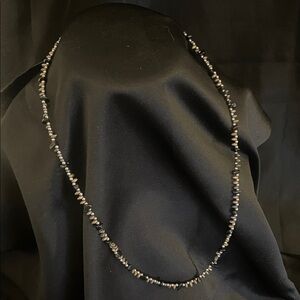 Elegant Black Pearl Necklace